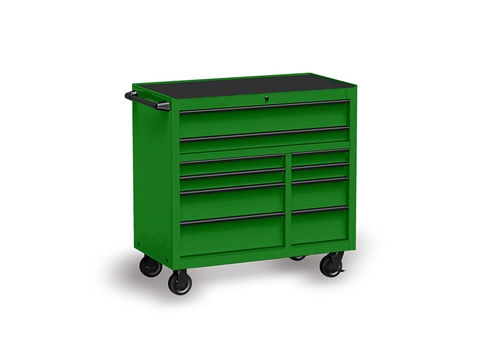 Rwraps™ Gloss Metallic Dark Green Tool Cabinet Wraps