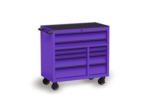 Rwraps™ Gloss Metallic Dark Purple Tool Cabinet Wraps