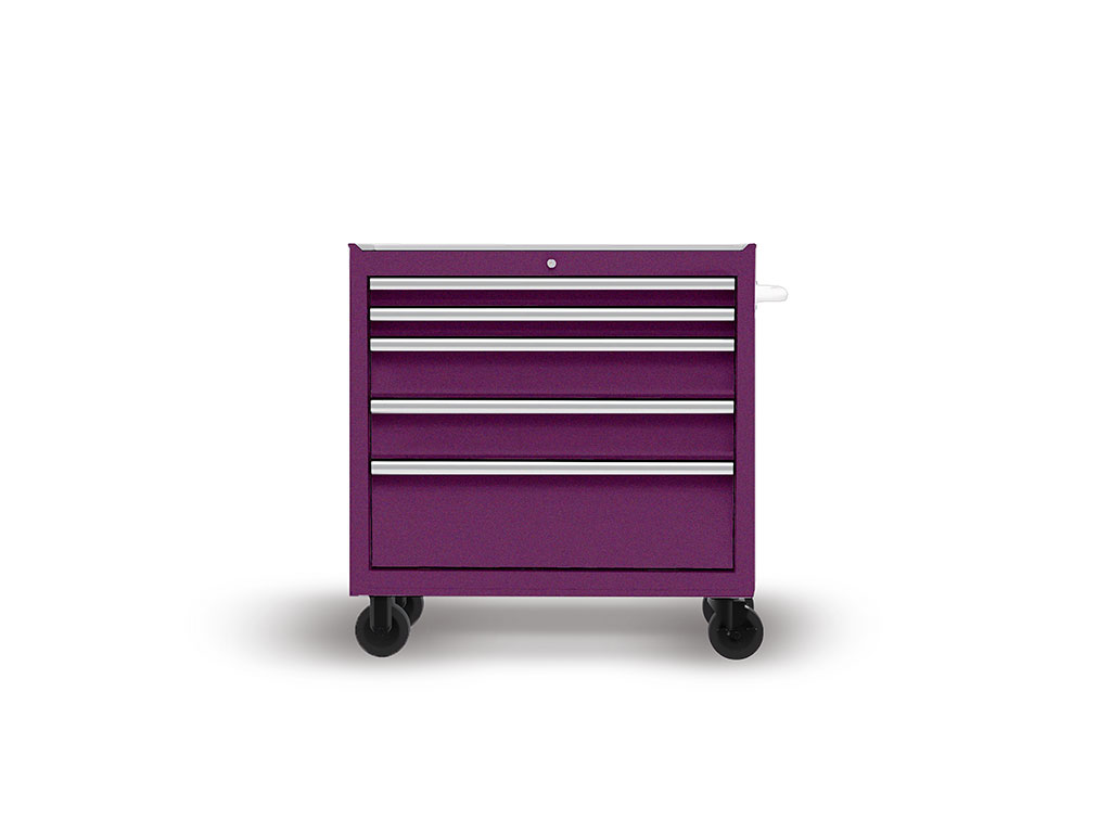 Rwraps Gloss Metallic Grape DIY Tool Cabinet Wraps