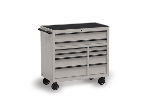 Rwraps™ Gloss Metallic Gray Tool Cabinet Wraps