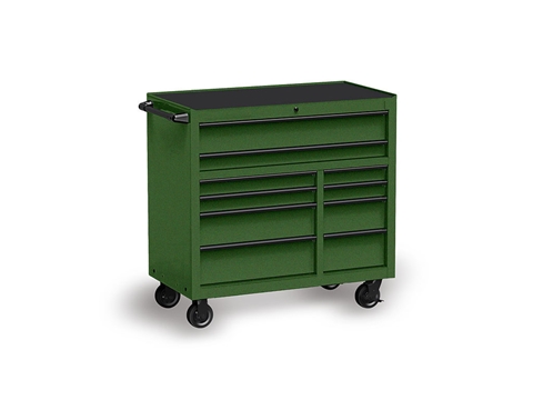 Rwraps™ Gloss Metallic Green Mamba Tool Cabinet Wraps