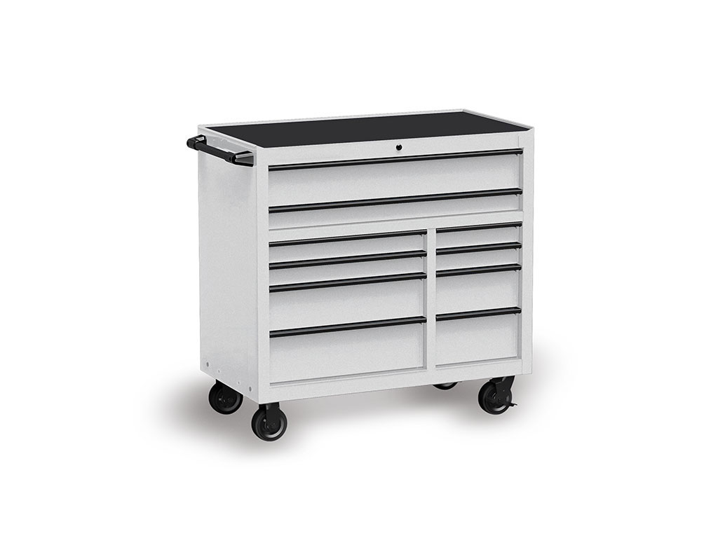 Rwraps Gloss Metallic Silver Tool Cabinet Wrap