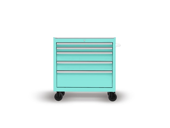 Rwraps Gloss Turquoise Blue DIY Tool Cabinet Wraps