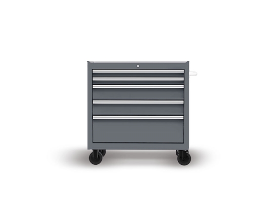 Rwraps Hyper Gloss Gray DIY Tool Cabinet Wraps