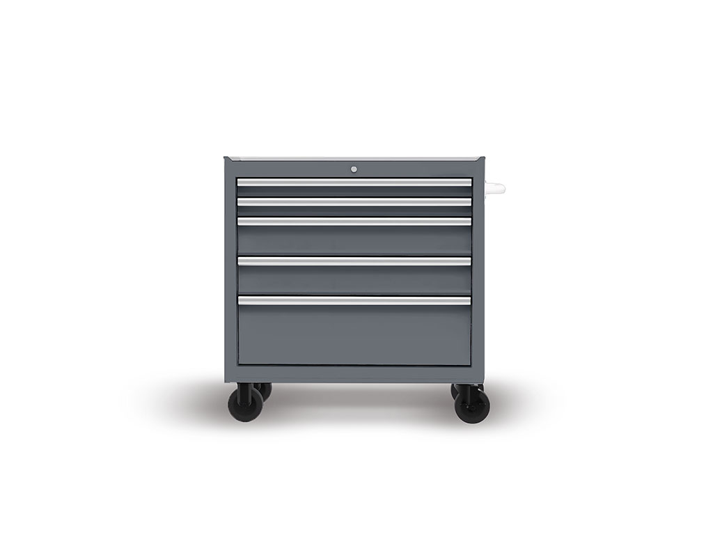 Rwraps Hyper Gloss Gray DIY Tool Cabinet Wraps