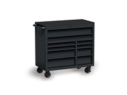 Rwraps Leather Black Tool Cabinet Wrap