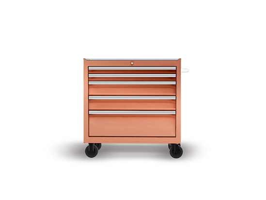 Rwraps Matte Chrome Bronze DIY Tool Cabinet Wraps