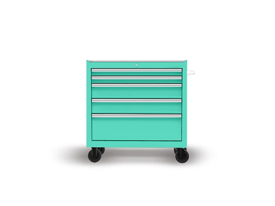 Rwraps Matte Teal DIY Tool Cabinet Wraps