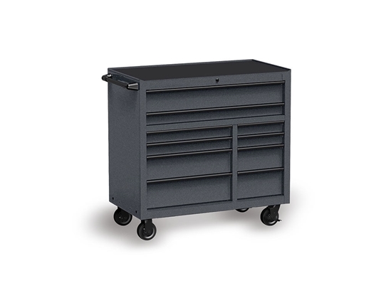 Rwraps Satin Metallic Deep Gray Tool Cabinet Wrap