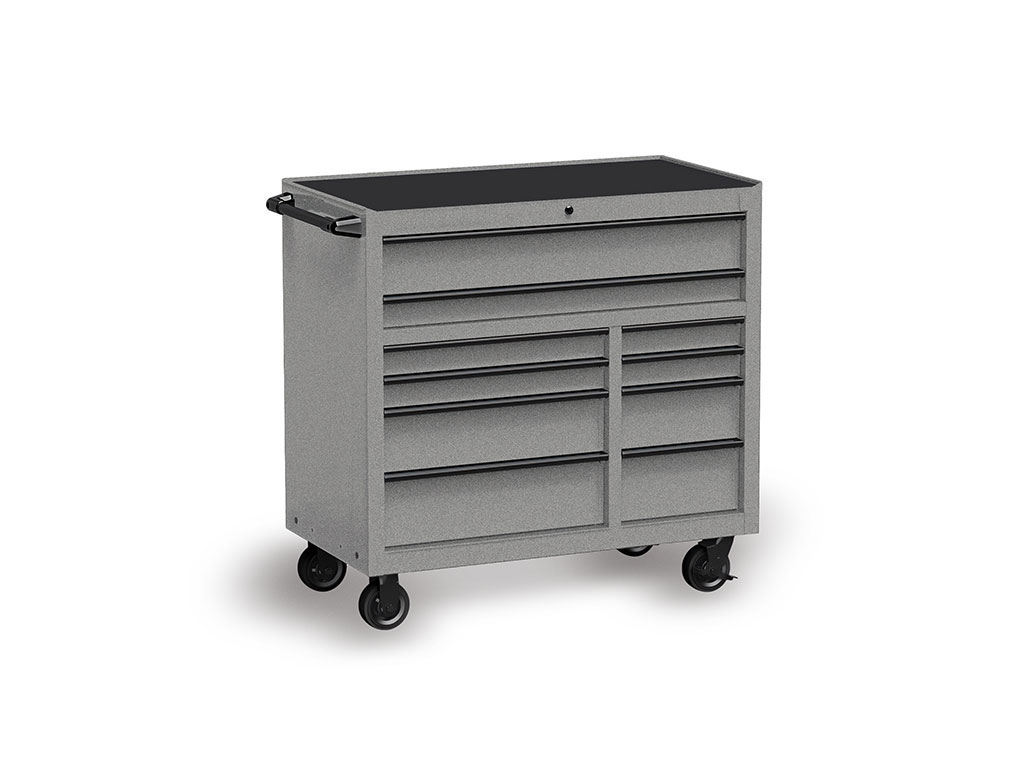 Rwraps Satin Metallic Gray Tool Cabinet Wrap