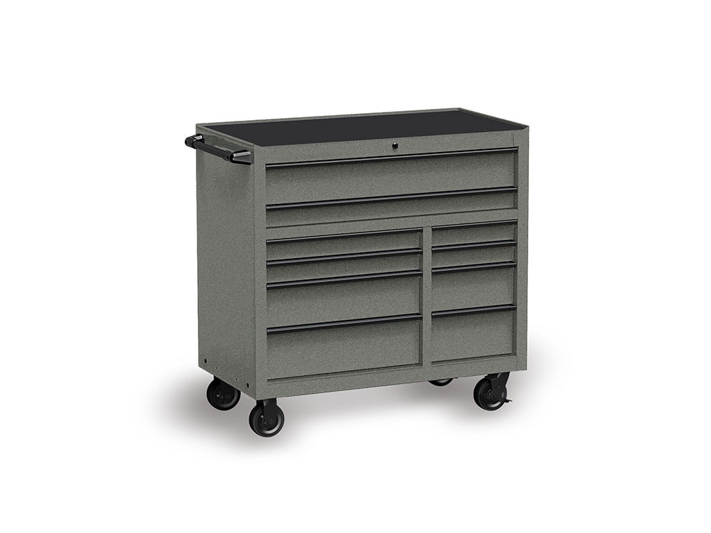 Rwraps Satin Metallic Gunsmoke Gray Tool Cabinet Wrap