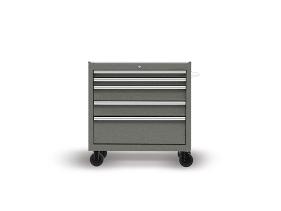 Rwraps Satin Metallic Gunsmoke Gray DIY Tool Cabinet Wraps