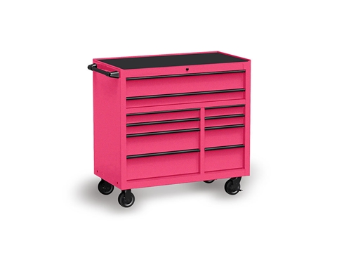 Rwraps™ Satin Metallic Pink Tool Cabinet Wraps