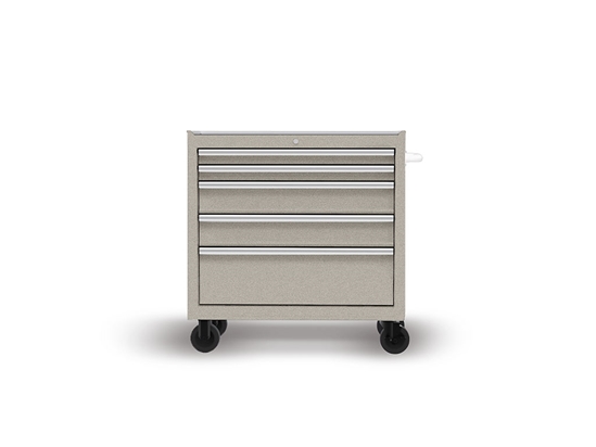 Rwraps Satin Metallic Silver DIY Tool Cabinet Wraps