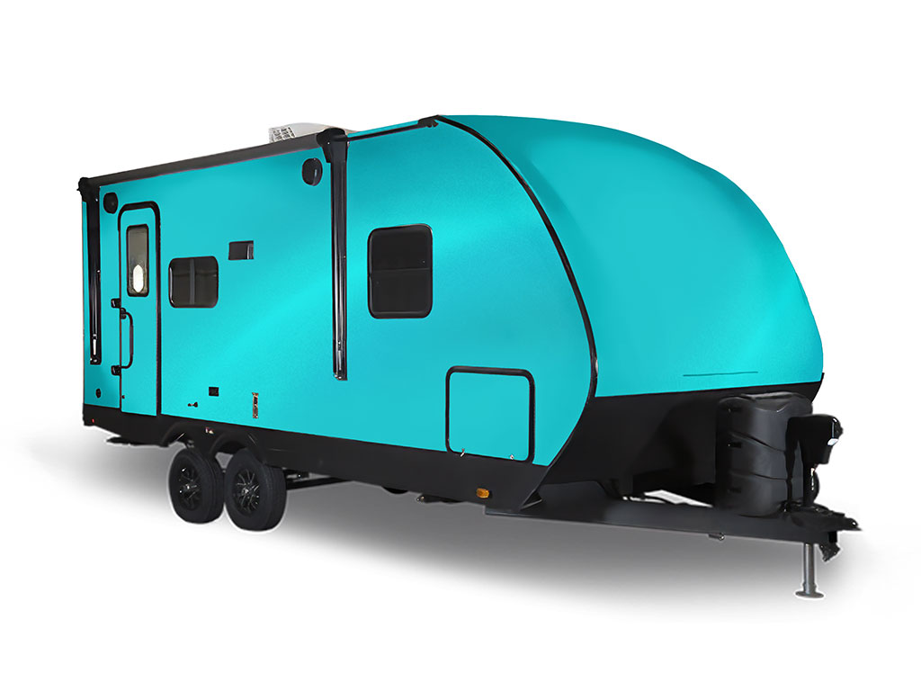 3M 1080 Gloss Atomic Teal Travel Trailer Wraps