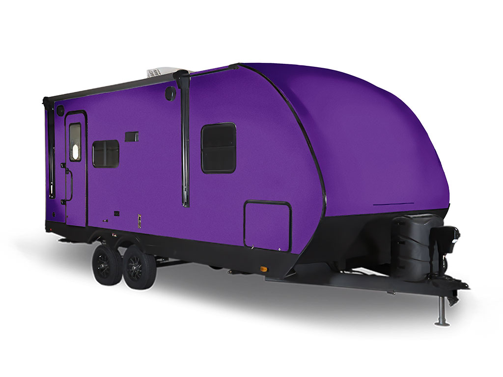 3M 1080 Gloss Plum Explosion Travel Trailer Wraps