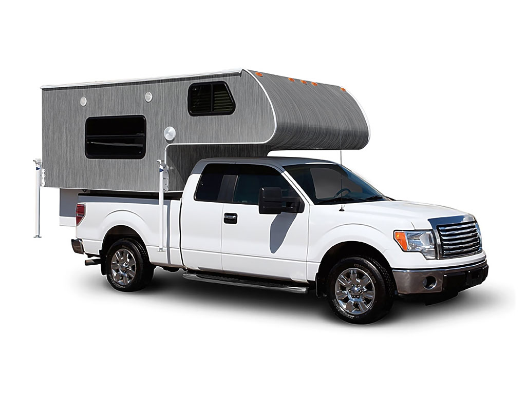 3M 2080 Brushed Titanium Truck Camper Wraps