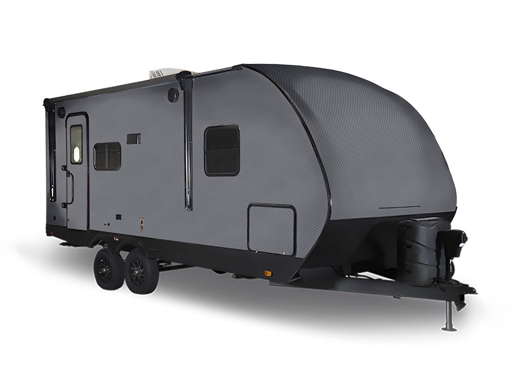 3M 2080 Carbon Fiber Anthracite Travel Trailer Wraps