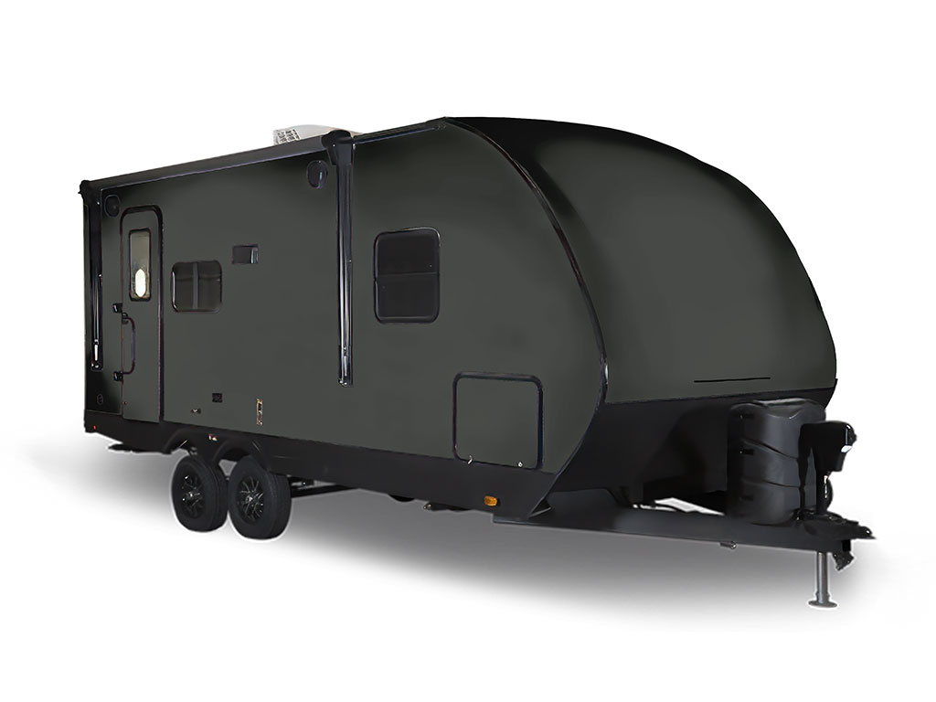 3M 2080 Dead Matte Black Travel Trailer Wraps