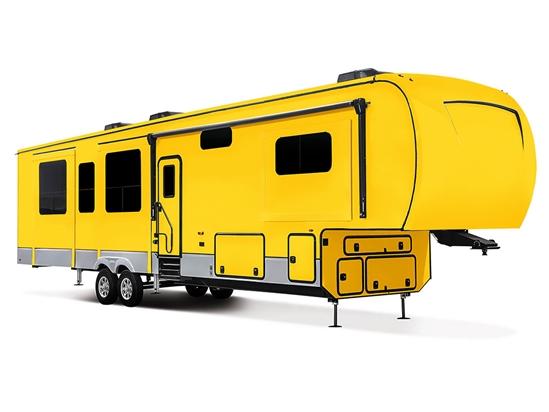 3M 2080 Gloss Bright Yellow Do-It-Yourself 5th Wheel Travel Trailer Wraps