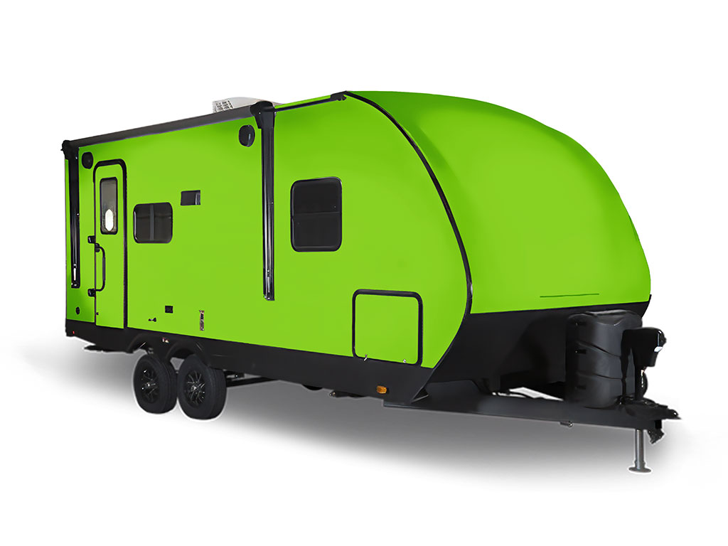 3M 2080 Gloss Light Green Travel Trailer Wraps