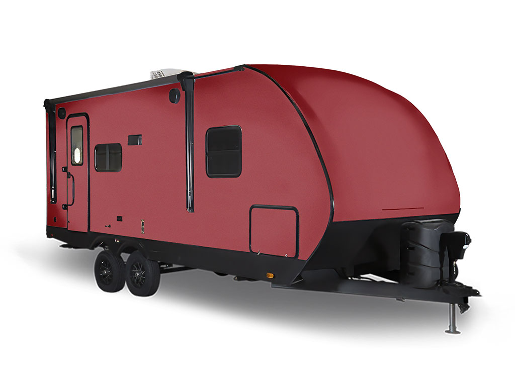 3M 2080 Gloss Red Metallic Travel Trailer Wraps