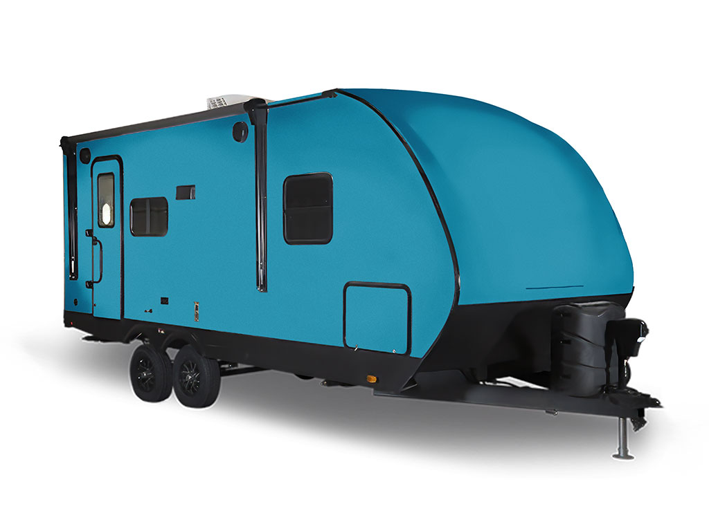 3M 2080 Gloss Blue Metallic Travel Trailer Wraps