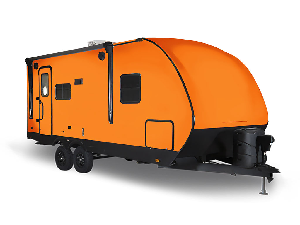 3M 2080 Gloss Deep Orange Travel Trailer Wraps