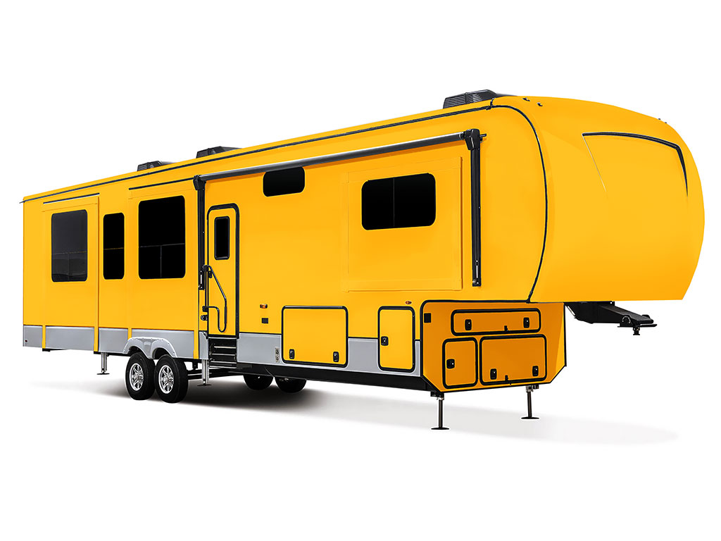 3M 2080 Gloss Sunflower Yellow Do-It-Yourself 5th Wheel Travel Trailer Wraps