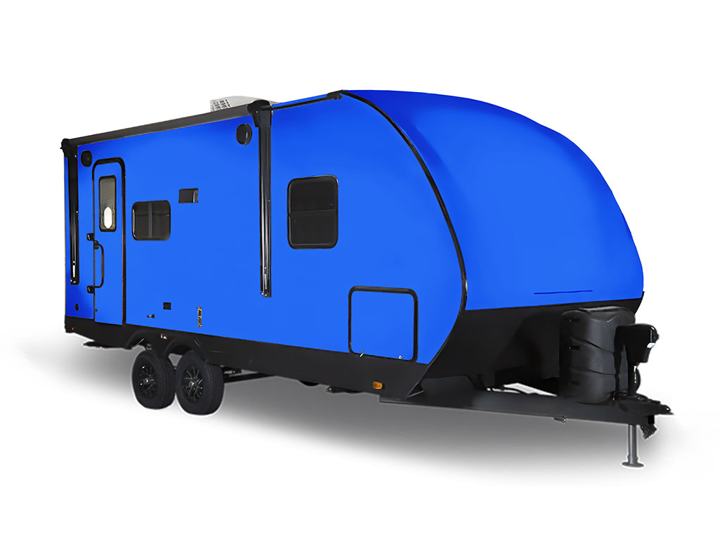 3M 2080 Gloss Intense Blue Travel Trailer Wraps