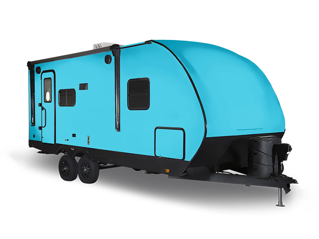 3M 2080 Gloss Sky Blue Travel Trailer Wraps