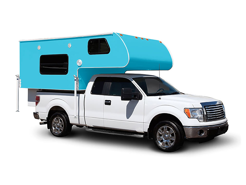 3M 2080 Gloss Sky Blue Truck Camper Wraps