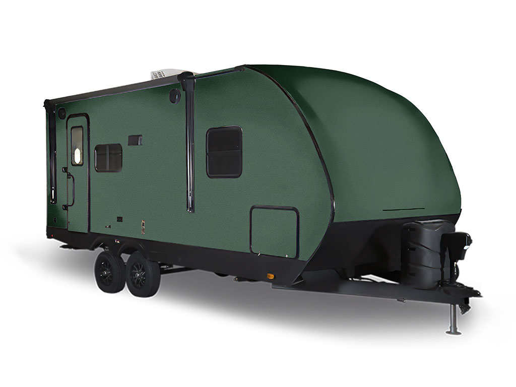 3M 2080 Matte Pine Green Metallic Travel Trailer Wraps