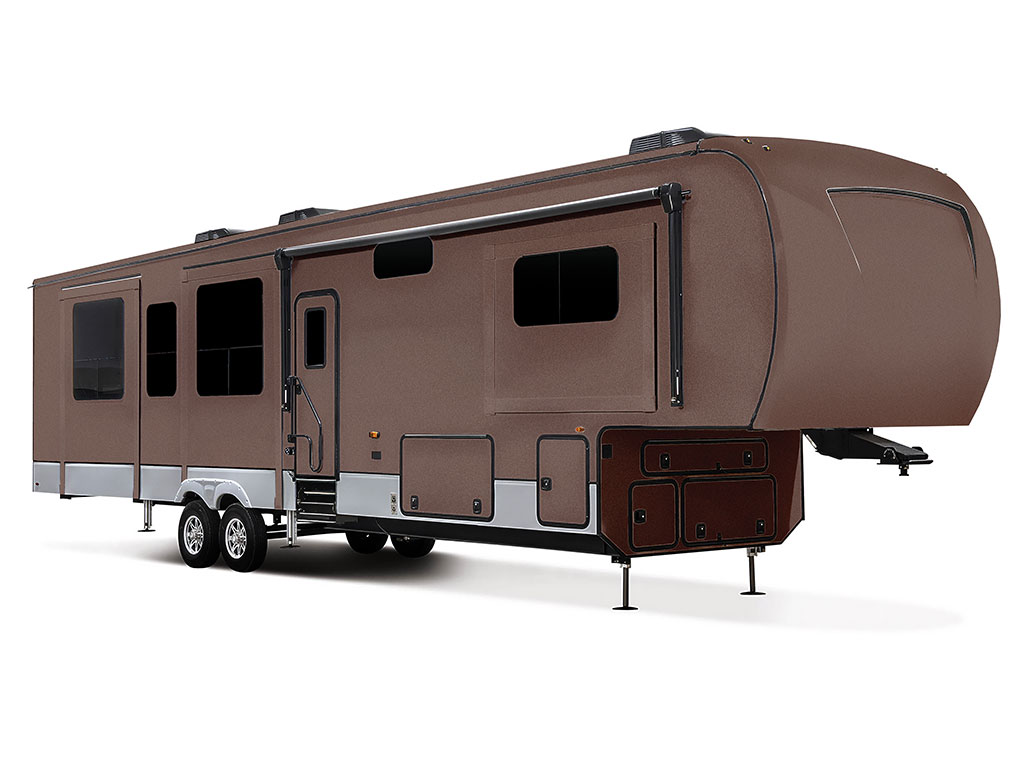 3M 2080 Matte Brown Metallic Do-It-Yourself 5th Wheel Travel Trailer Wraps