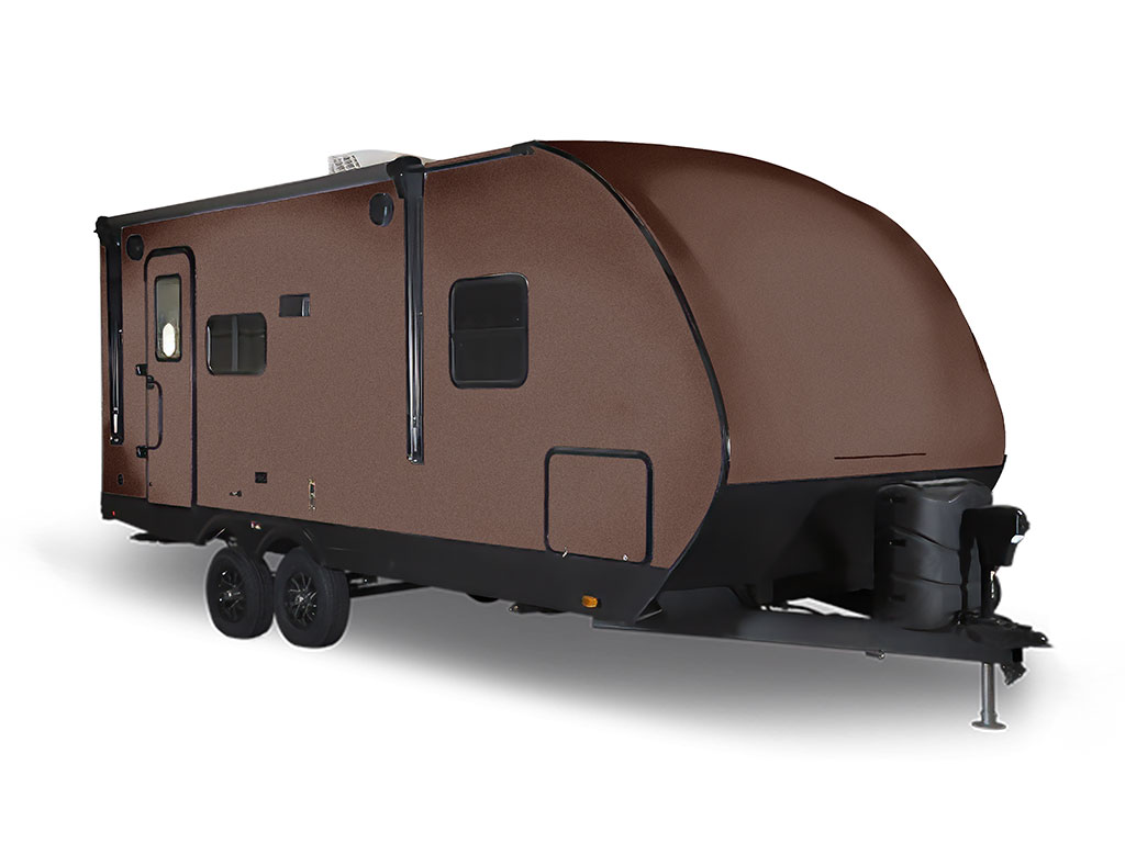 3M 2080 Matte Brown Metallic Travel Trailer Wraps