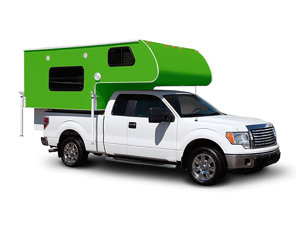 3M 2080 Satin Apple Green Truck Camper Wraps