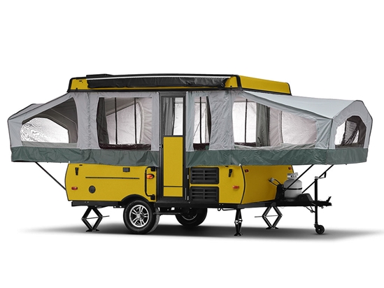 3M 2080 Satin Bitter Yellow DIY Truck Camper Wraps