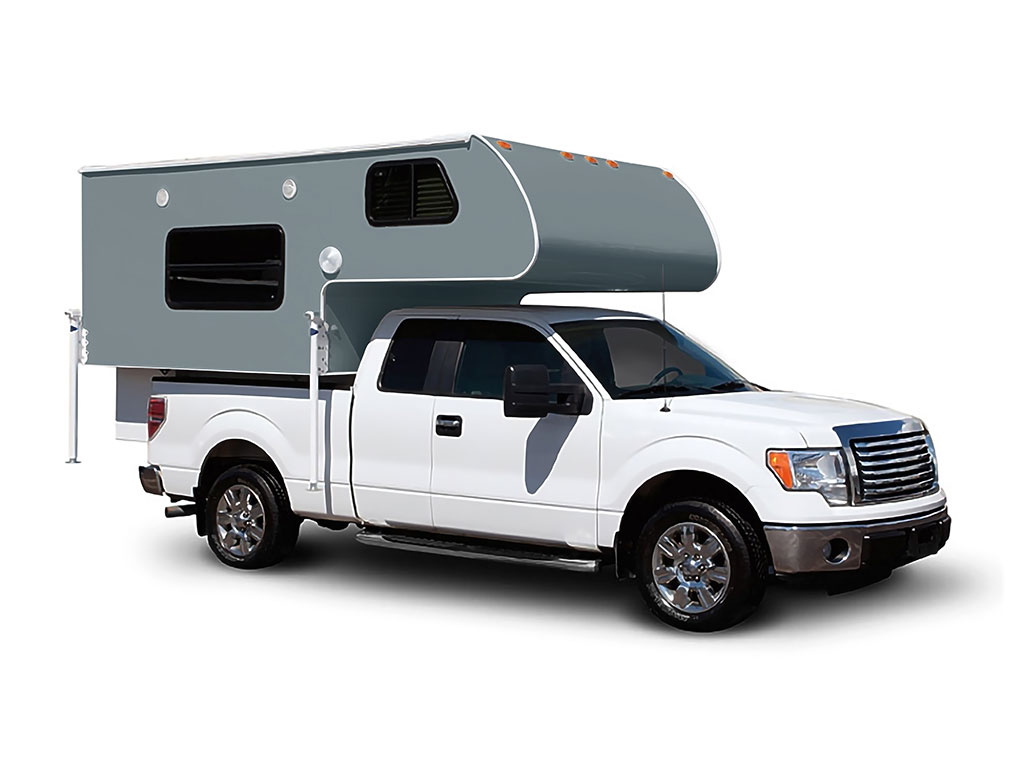 3M 2080 Satin Battleship Gray Truck Camper Wraps