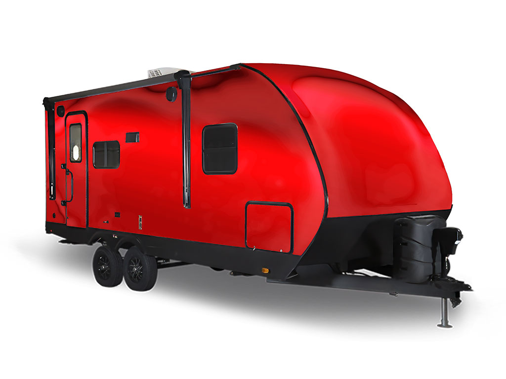 Avery Dennison SF 100 Red Chrome Travel Trailer Wraps