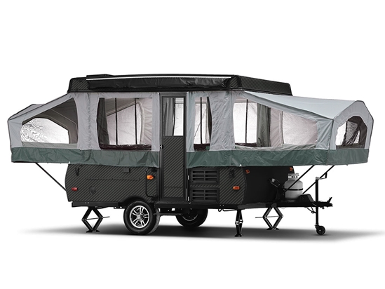 Avery Dennison SW900 Carbon Fiber Black Pop-Up Camper