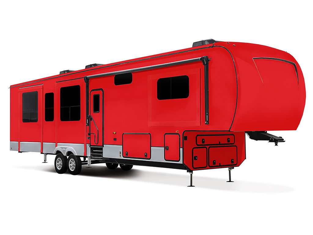 Avery Dennison SW900 Gloss Red Do-It-Yourself 5th Wheel Travel Trailer Wraps