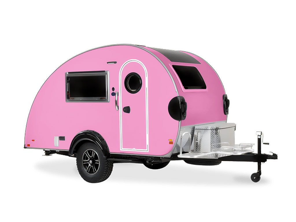 Avery Dennison SW900 Satin Bubblegum Pink DIY Tear Drop Trailer Wraps