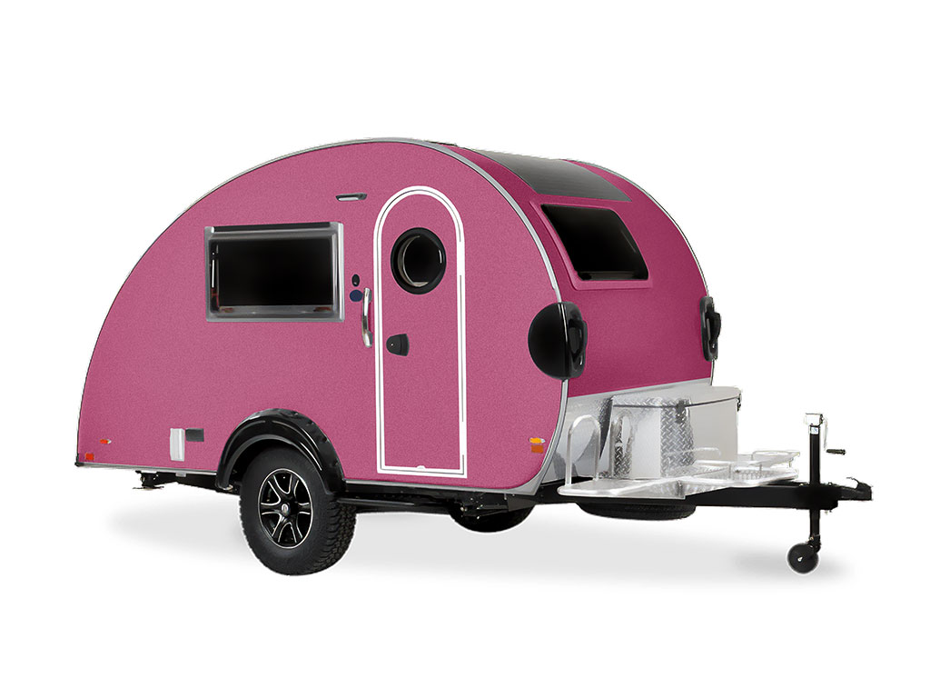 Avery Dennison SW900 Matte Metallic Pink DIY Tear Drop Trailer Wraps