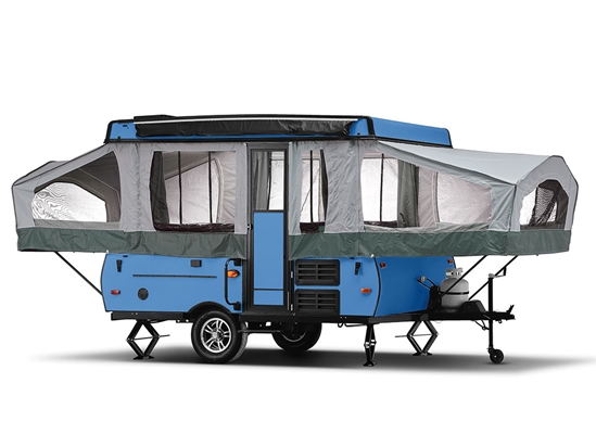 Avery Dennison SW900 Gloss Smoky Blue Pop-Up Camper