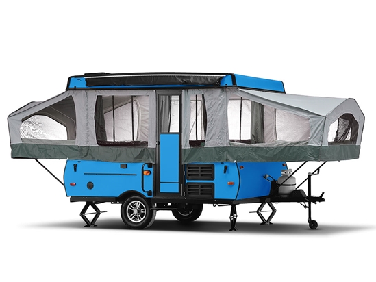 Avery Dennison SW900 Gloss Light Blue Pop-Up Camper