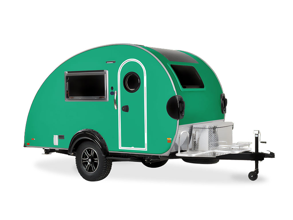 Avery Dennison SW900 Gloss Emerald Green DIY Tear Drop Trailer Wraps