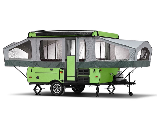 Avery Dennison SW900 Gloss Light Green Pearl Pop-Up Camper