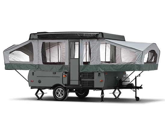 Avery Dennison SW900 Matte Metallic Gunmetal Pop-Up Camper