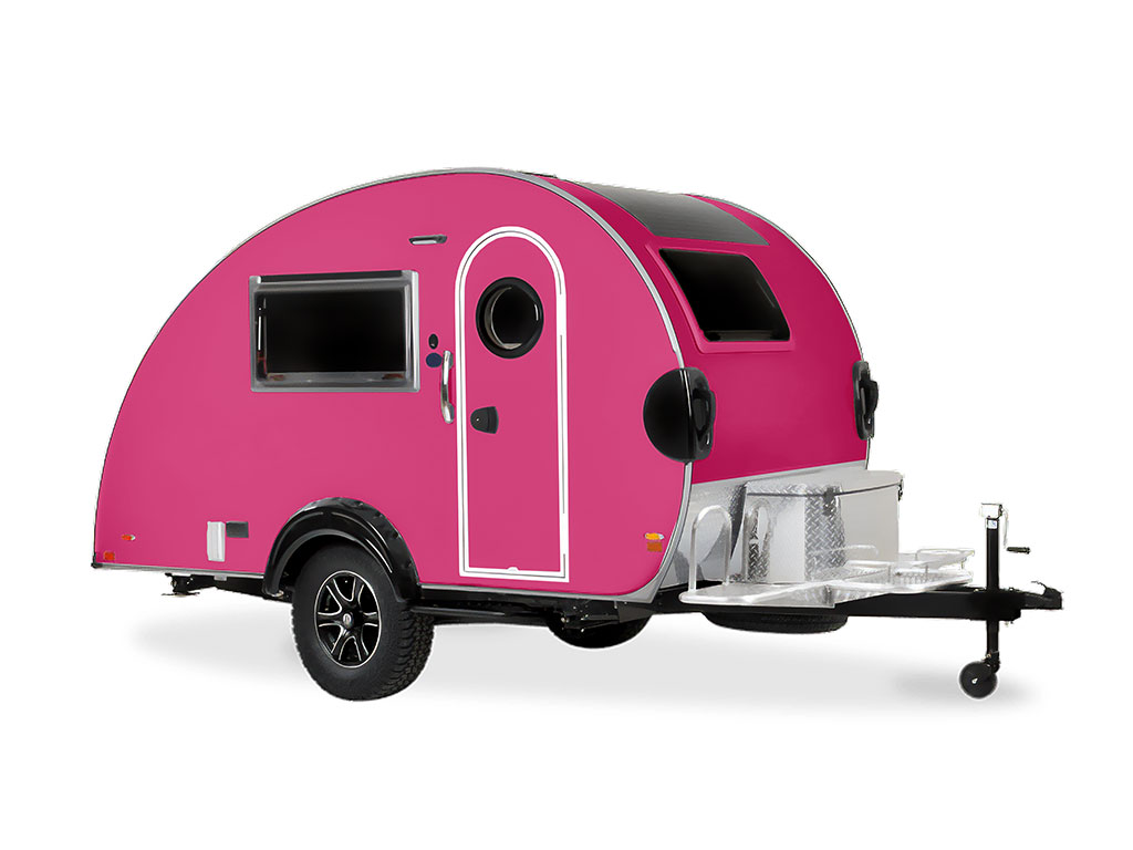 ORACAL 970RA Gloss Telemagenta DIY Tear Drop Trailer Wraps