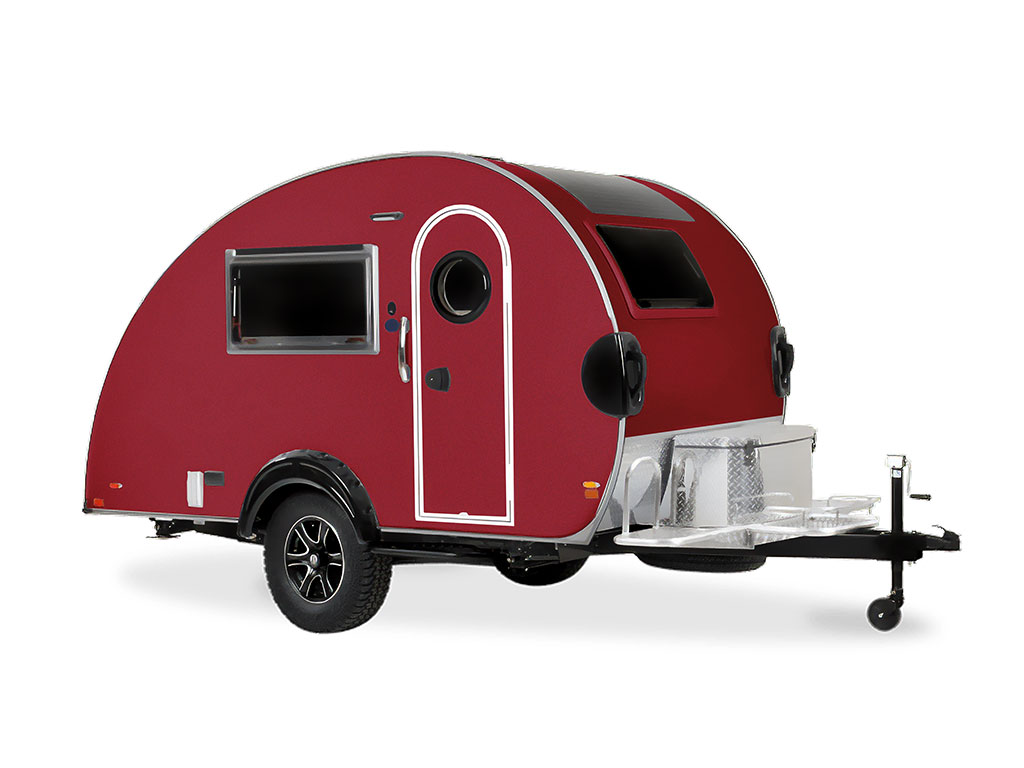 ORACAL 970RA Metallic Red Brown DIY Tear Drop Trailer Wraps